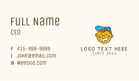 Happy Kid Mascot  Business Card Image Preview