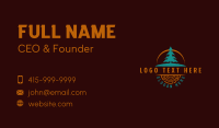Tree Lumber Woodwork Business Card Image Preview