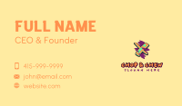 Graffiti Art Letter X Business Card Image Preview