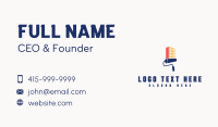 Roller Paint Building Structure Business Card Image Preview