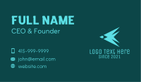 Blue Bird Delivery  Business Card Image Preview