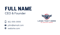 USA Eagle Star Business Card Preview