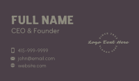 Freestyle Graffiti Wordmark Business Card Image Preview