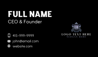 Luxury Royal Shield Business Card Preview