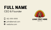 African Tribal Mask Business Card Image Preview