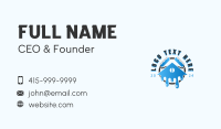 Renovation Paint Roller Business Card Design