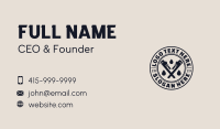 Drainage Pipe Wrench Business Card Image Preview