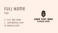 Hipster Sunglasses Monkey Business Card Image Preview