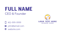 Space Rocket Shirt Business Card Image Preview