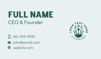 Landscaping Gardening Tools Business Card Image Preview