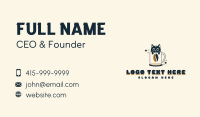 Cute Coffee Mug Business Card Image Preview