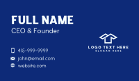 White Shirt Laundry House Business Card Preview