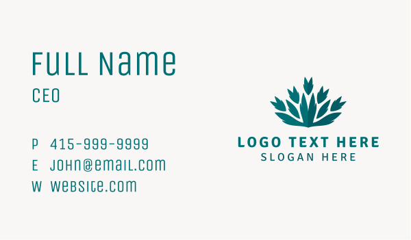 Lotus Flower Botanical Business Card Design Image Preview
