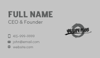 Urban Brush Wordmark Business Card Image Preview