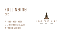 Eiffel Coffee  Business Card Image Preview