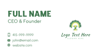 Eco Human Nature Business Card Image Preview