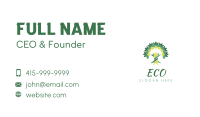 Eco Human Nature Business Card Image Preview