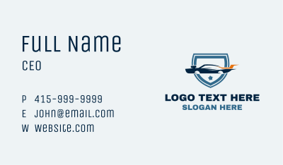 Classic Car Automobile Business Card Image Preview