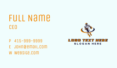 Football Sports Player Business Card Image Preview