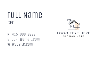 Housing Property Architecture  Business Card Image Preview