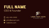 Bullet Shooting Skull Business Card Image Preview