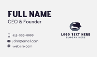 Fedora Hat Fashion Business Card Image Preview