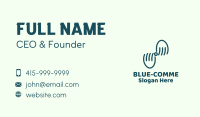 Hand Insurance Charity Business Card Image Preview