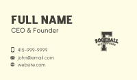 Sports Brand Letter Business Card Design