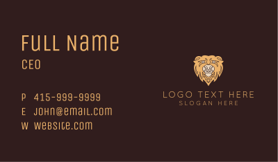 Wild Grizzly Bear Business Card Image Preview