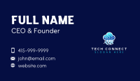 Cloud Data Programming Business Card Image Preview