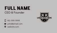 Barbell Fitness Training Business Card Preview