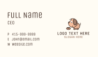 Puppy Dog Food Treat Business Card Image Preview