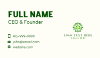 Green Lotus Wellness Business Card Image Preview