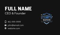 Garage Automotive Detailing Business Card Image Preview