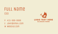 Mythical Phoenix Bird  Business Card Image Preview