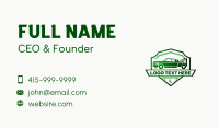 Tow Truck Vehicle Business Card Image Preview