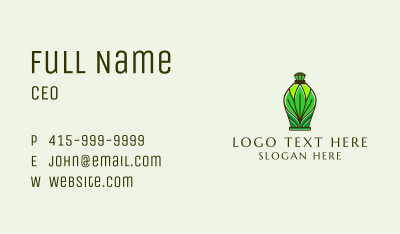 Organic Fragrance Perfume  Business Card Image Preview