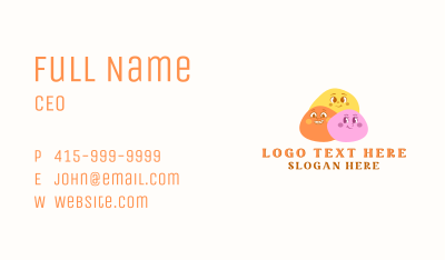 Quirky Cartoon Shapes Business Card Image Preview