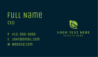 Eye Leaf Botanical Business Card Image Preview