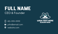 Magic Bunny Hat Business Card Design