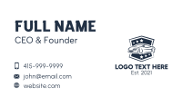 Automobile Insurance Crest  Business Card Image Preview