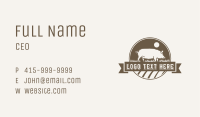 Pig Meat Farm Business Card Image Preview