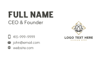 Natural Cotton Flower Business Card Preview