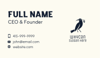 Blue Crow Grapevine Business Card Image Preview