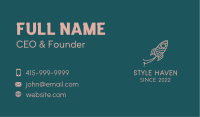 Rocket Yarn Boutique  Business Card Image Preview