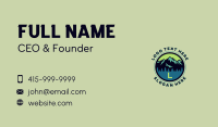 Mountain Forest Travel Business Card Image Preview