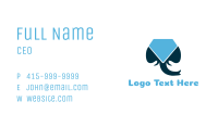 Elephant & Diamond Business Card Image Preview