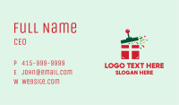 Surprise Gift Game Business Card Image Preview
