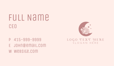 Moon Flower Boutique Business Card Image Preview