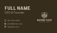 Masculine Body Building Man Business Card Image Preview